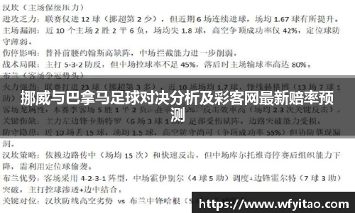 挪威与巴拿马足球对决分析及彩客网最新赔率预测